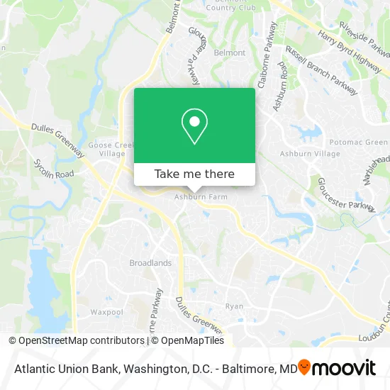 Mapa de Atlantic Union Bank