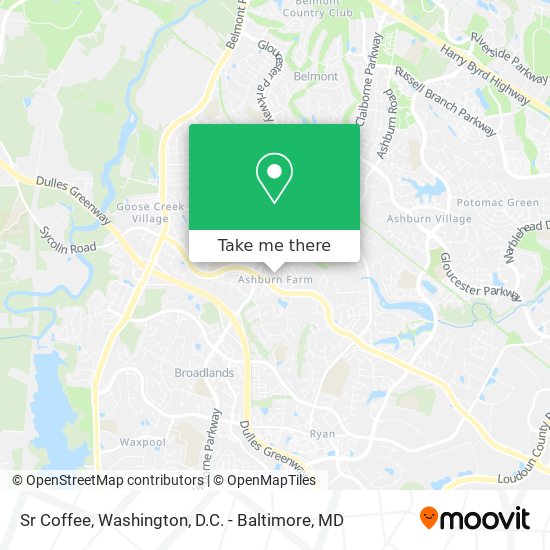 Sr Coffee map