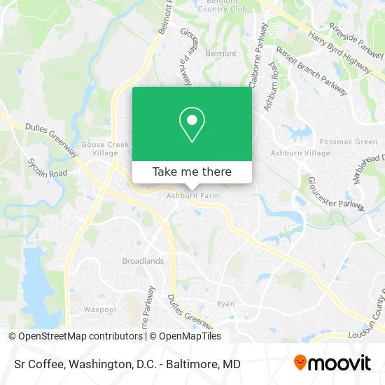 Sr Coffee map