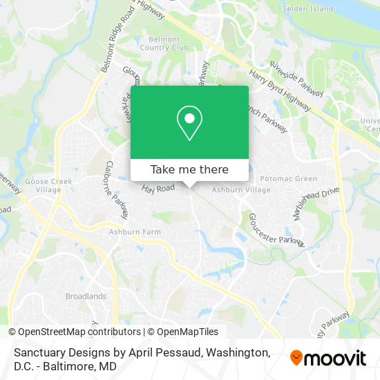 Sanctuary Designs by April Pessaud map