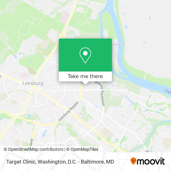 Target Clinic map