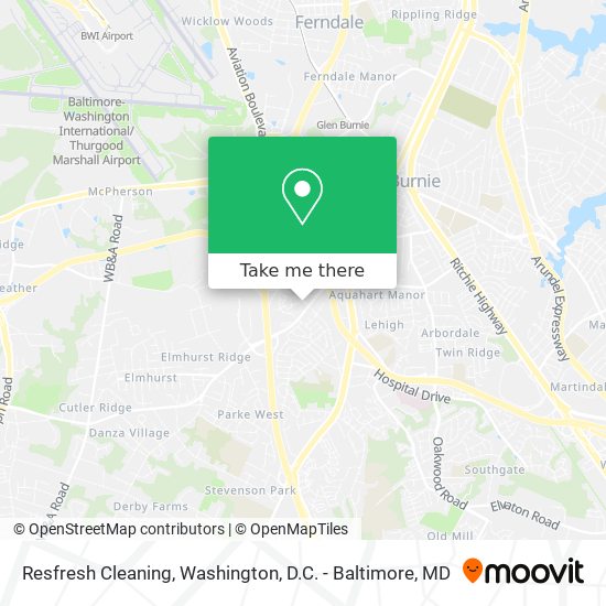 Mapa de Resfresh Cleaning