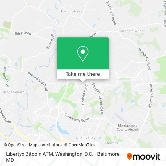 Libertyx Bitcoin ATM map