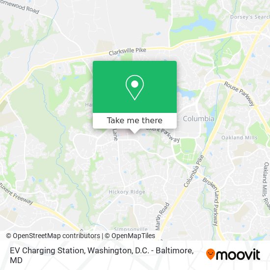 EV Charging Station map