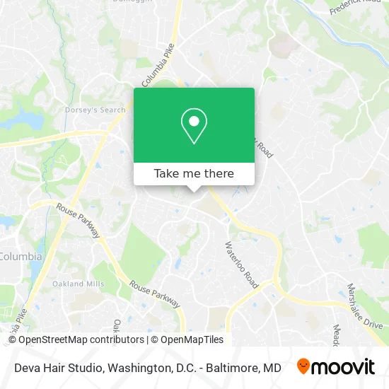 Mapa de Deva Hair Studio
