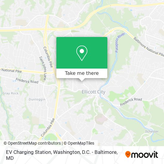 EV Charging Station map