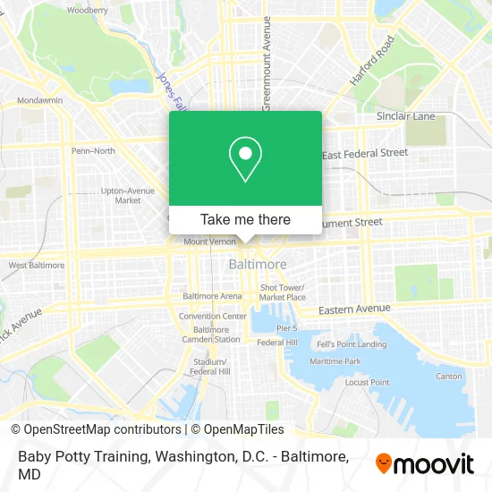 Baby Potty Training map