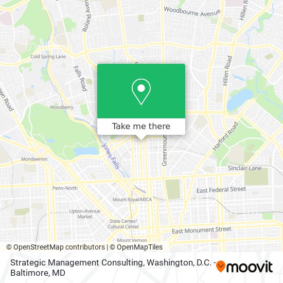 Strategic Management Consulting map
