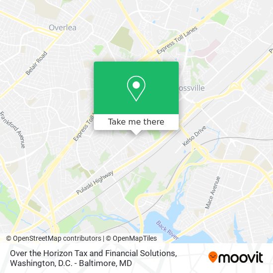 Over the Horizon Tax and Financial Solutions map