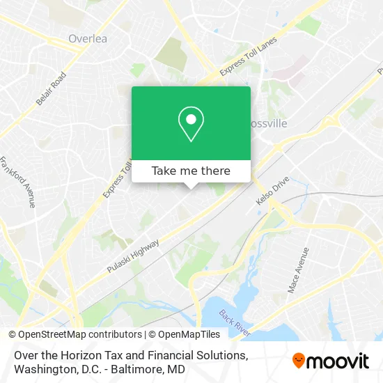 Over the Horizon Tax and Financial Solutions map