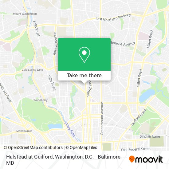 Mapa de Halstead at Guilford