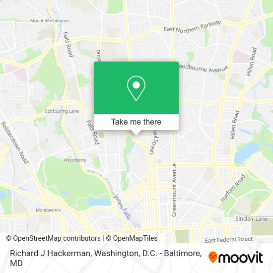 Richard J Hackerman map