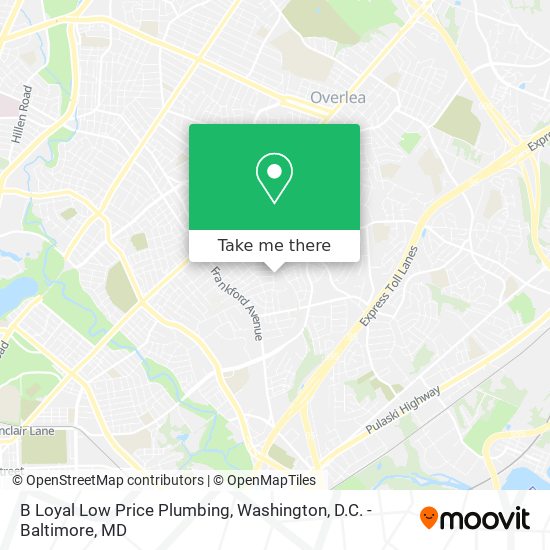 Mapa de B Loyal Low Price Plumbing