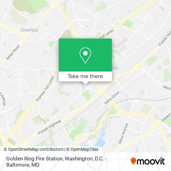 Mapa de Golden Ring Fire Station