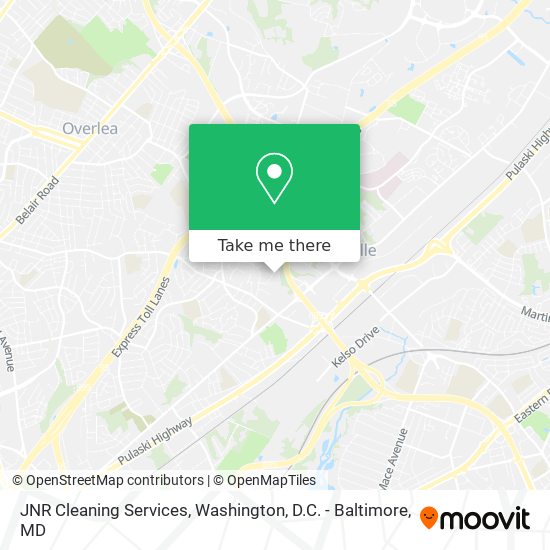 Mapa de JNR Cleaning Services