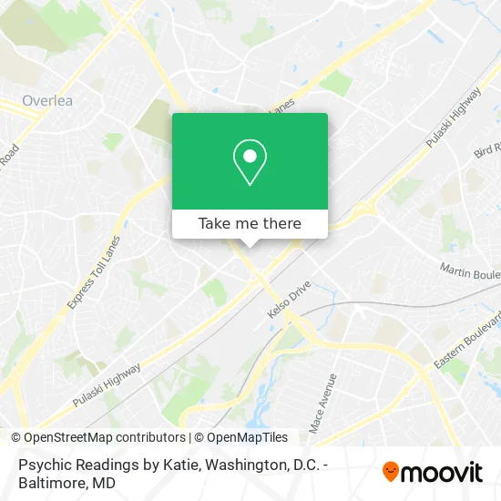 Mapa de Psychic Readings by Katie