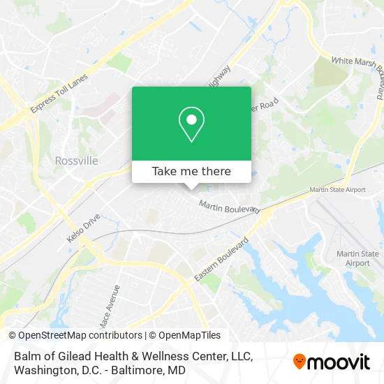 Balm of Gilead Health & Wellness Center, LLC map