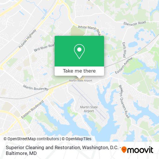 Superior Cleaning and Restoration map