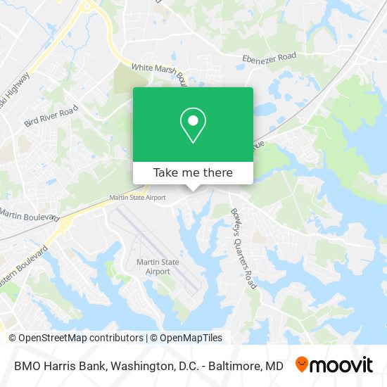 BMO Harris Bank map