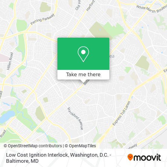 Mapa de Low Cost Ignition Interlock
