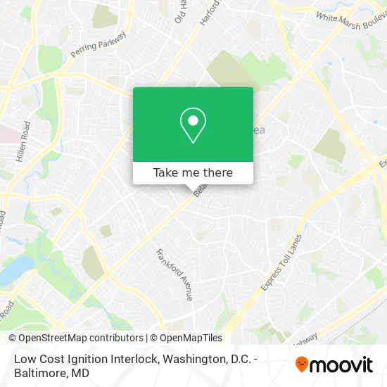 Low Cost Ignition Interlock map