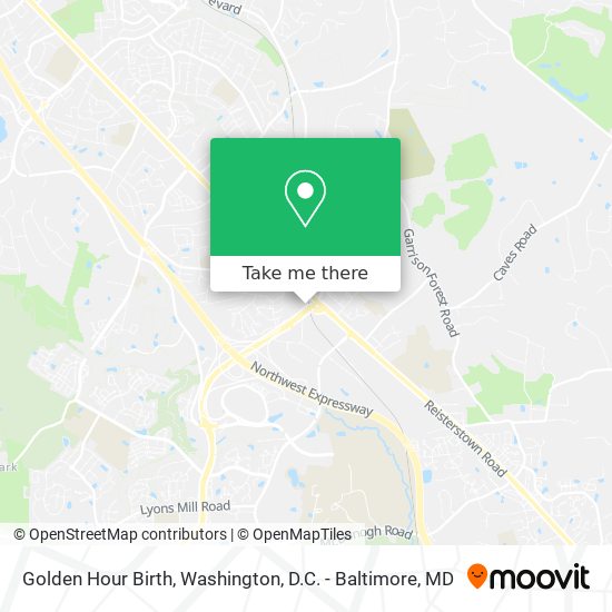 Golden Hour Birth map