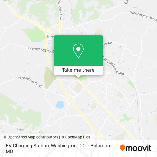 EV Charging Station map