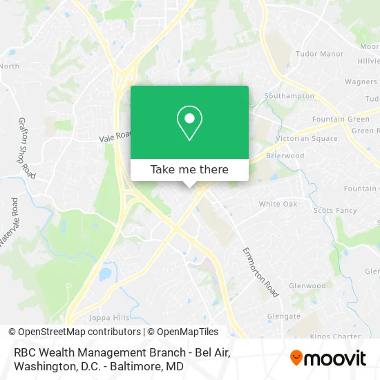RBC Wealth Management Branch - Bel Air map