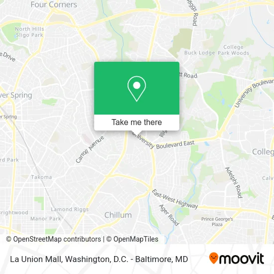 La Union Mall map
