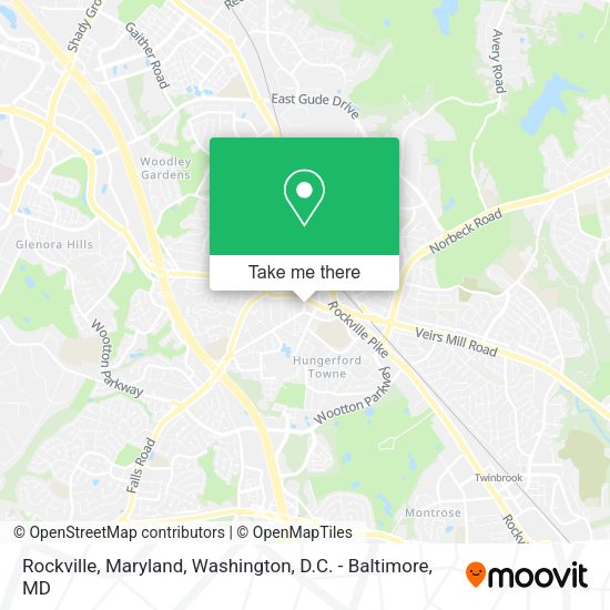 Rockville, Maryland map