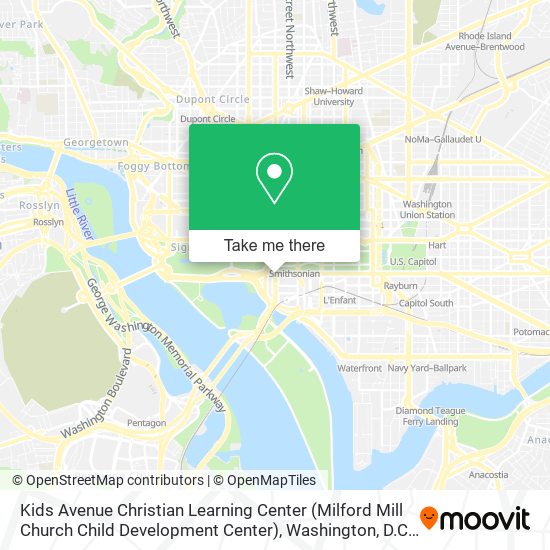 Kids Avenue Christian Learning Center (Milford Mill Church Child Development Center) map