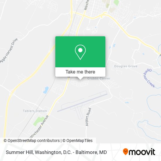 Summer Hill map