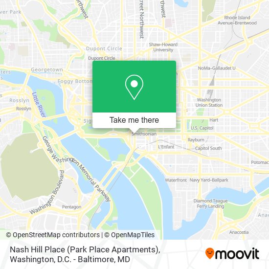 Nash Hill Place (Park Place Apartments) map