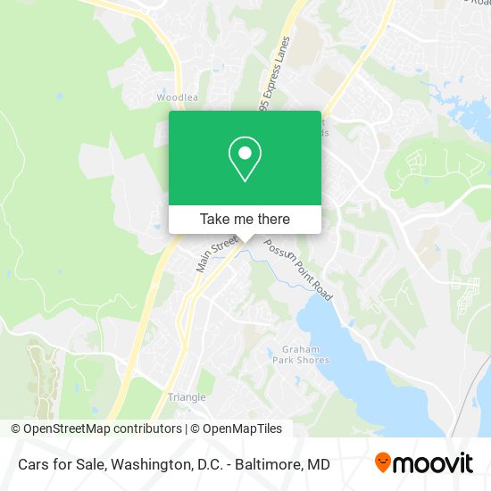 Cars for Sale map