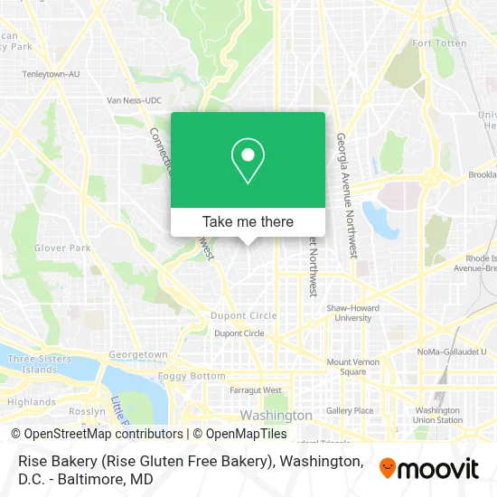 Rise Bakery (Rise Gluten Free Bakery) map