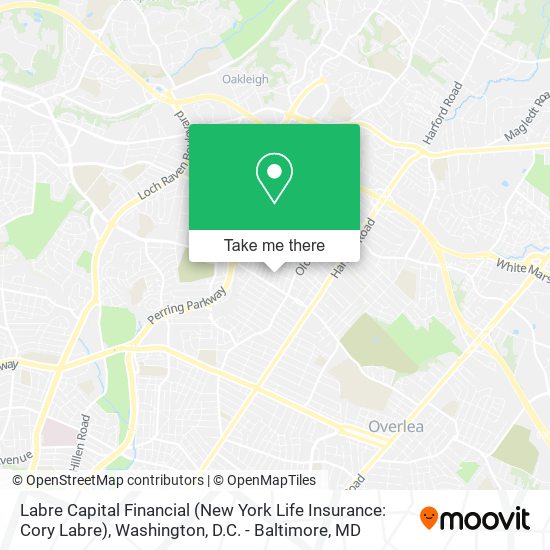 Labre Capital Financial (New York Life Insurance: Cory Labre) map