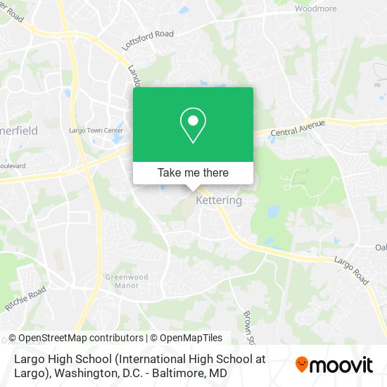 Largo High School (International High School at Largo) map