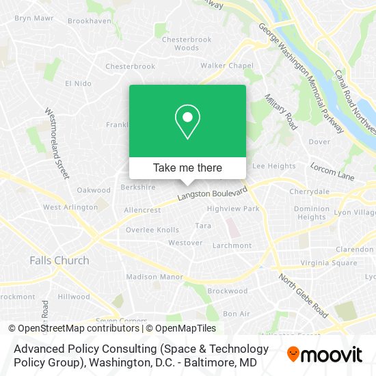 Advanced Policy Consulting (Space & Technology Policy Group) map