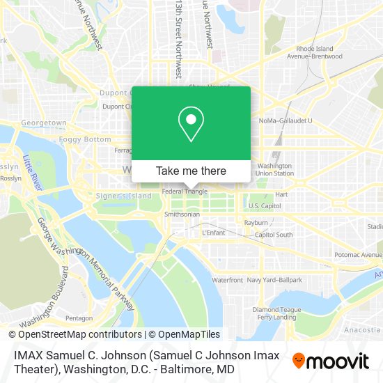 Mapa de IMAX Samuel C. Johnson (Samuel C Johnson Imax Theater)