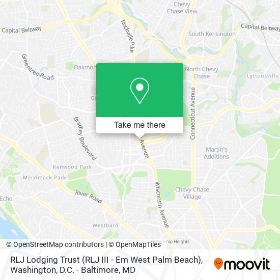 RLJ Lodging Trust (RLJ III - Em West Palm Beach) map