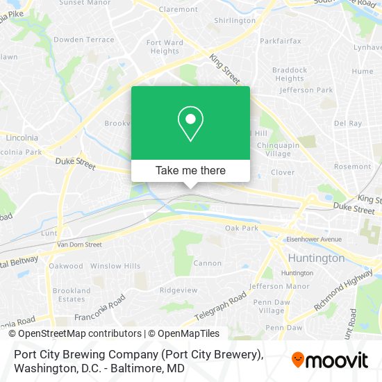 Mapa de Port City Brewing Company (Port City Brewery)
