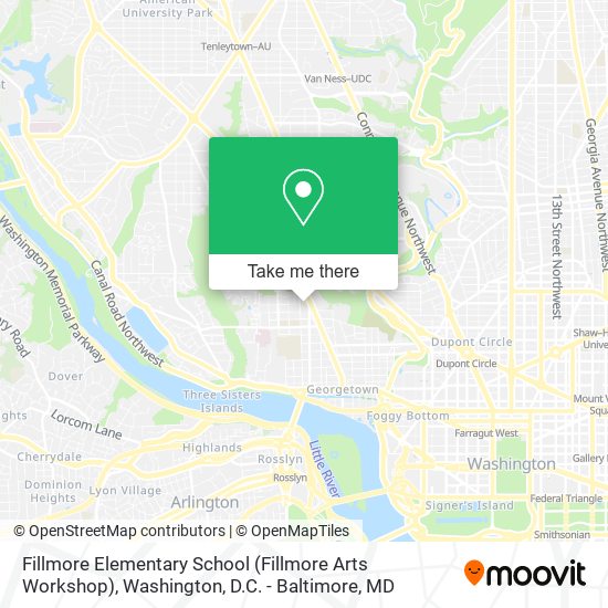 Fillmore Elementary School (Fillmore Arts Workshop) map