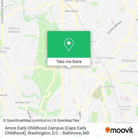 Amos Early Childhood Campus (Caps Early Childhood) map