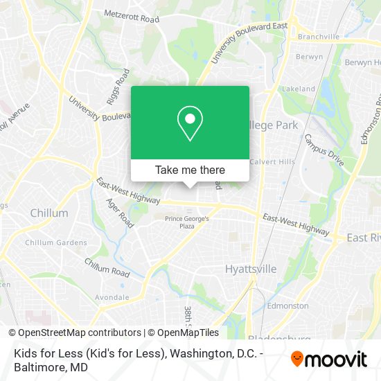 Kids for Less (Kid's for Less) map