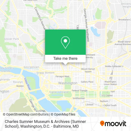 Mapa de Charles Sumner Museum & Archives (Sumner School)