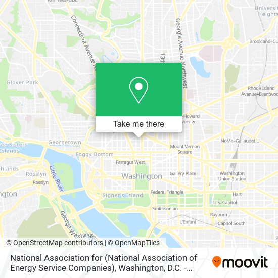 National Association for (National Association of Energy Service Companies) map