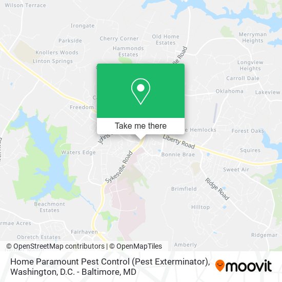 Home Paramount Pest Control (Pest Exterminator) map