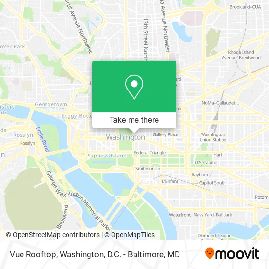 Mapa de Vue Rooftop