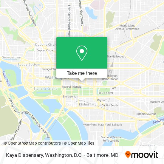 Kaya Dispensary map