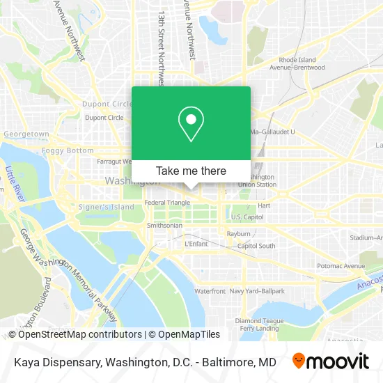 Kaya Dispensary map